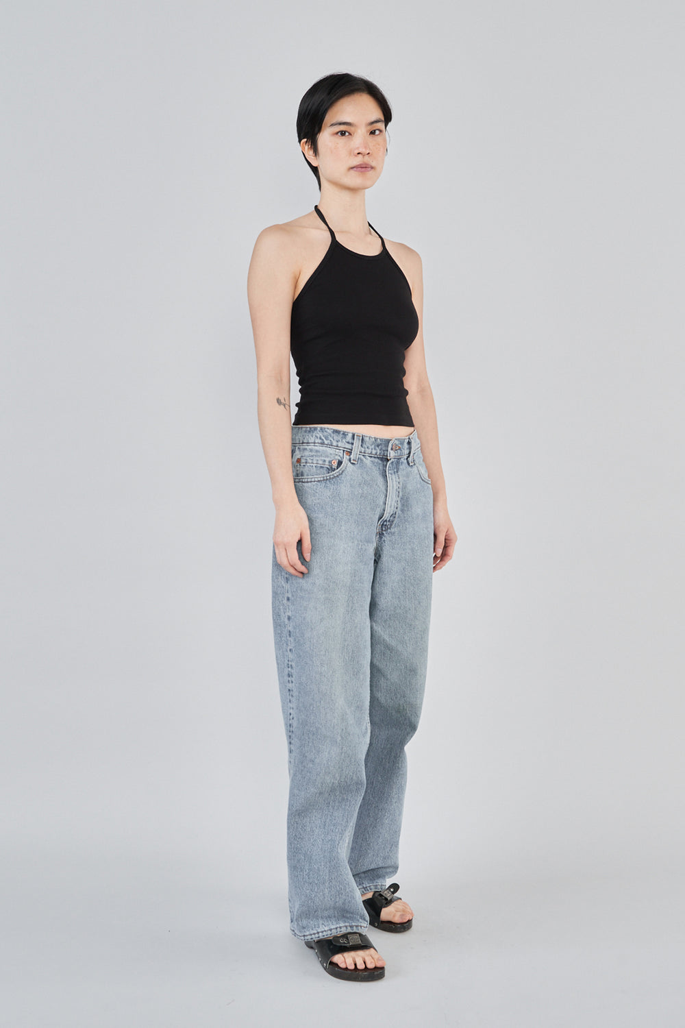  Nu Swim Organic Cotton Pomelo Halter Tank