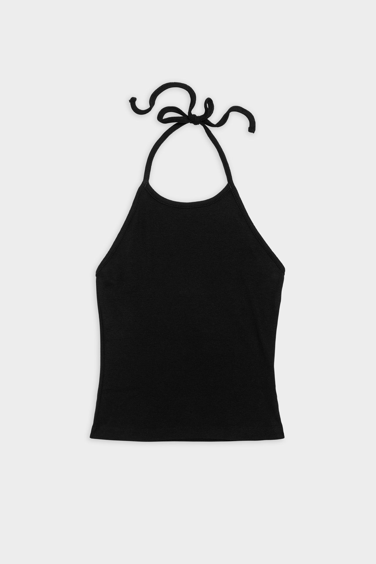 Basic Tank Top - Black - Pomelo Fashion